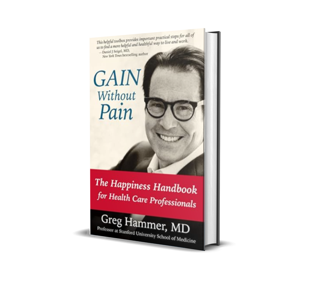 smiling face of Dr. Greg Hammer on book cover