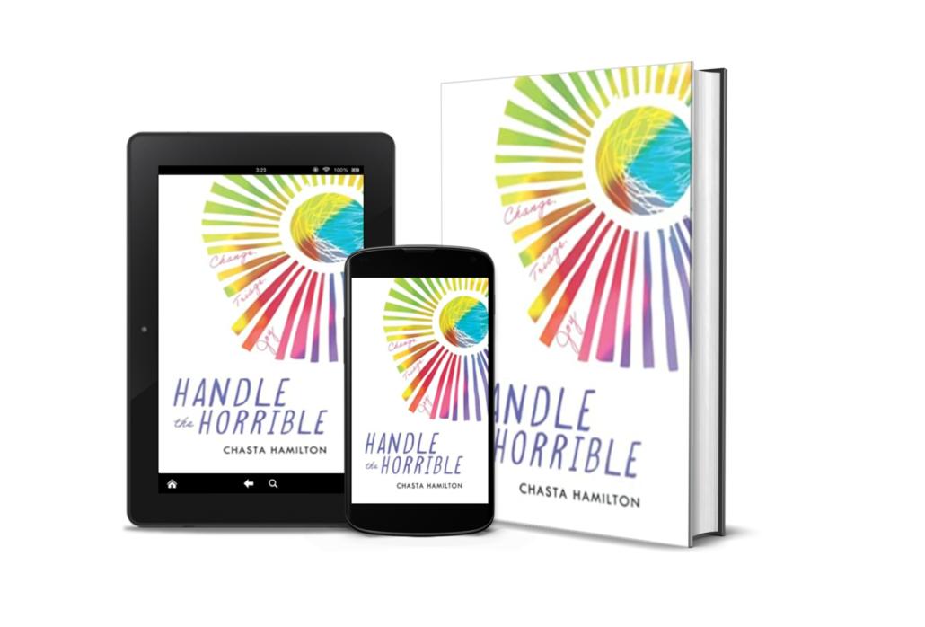 Handle the Horrible book cover - multi-colour 