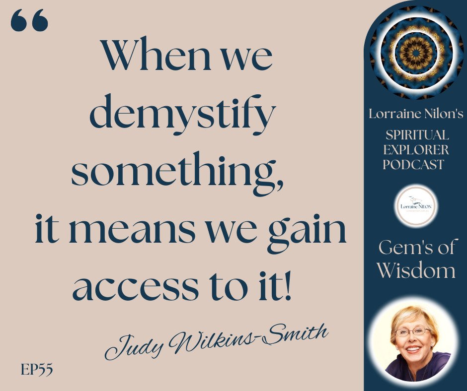 Photo of Judy Wilkins-Smith and quote 