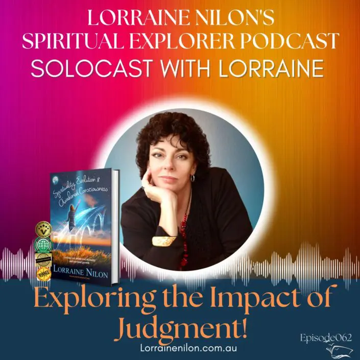 Lorraine Nilon – podcast on judgemenatal people photo of Lorraine Nilon on podcast art cover