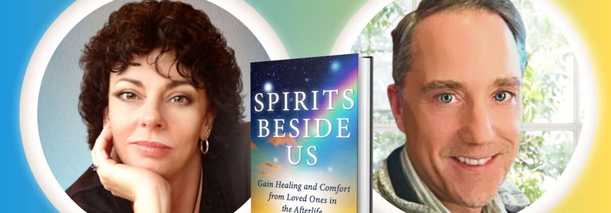 Psychic Medium Chris Lippincott photo with Lorraine Nilon - Guest on Spiritual Explorer Podcast