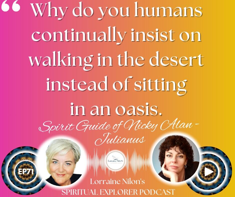 Nicky Alan Psychic Medium quote: