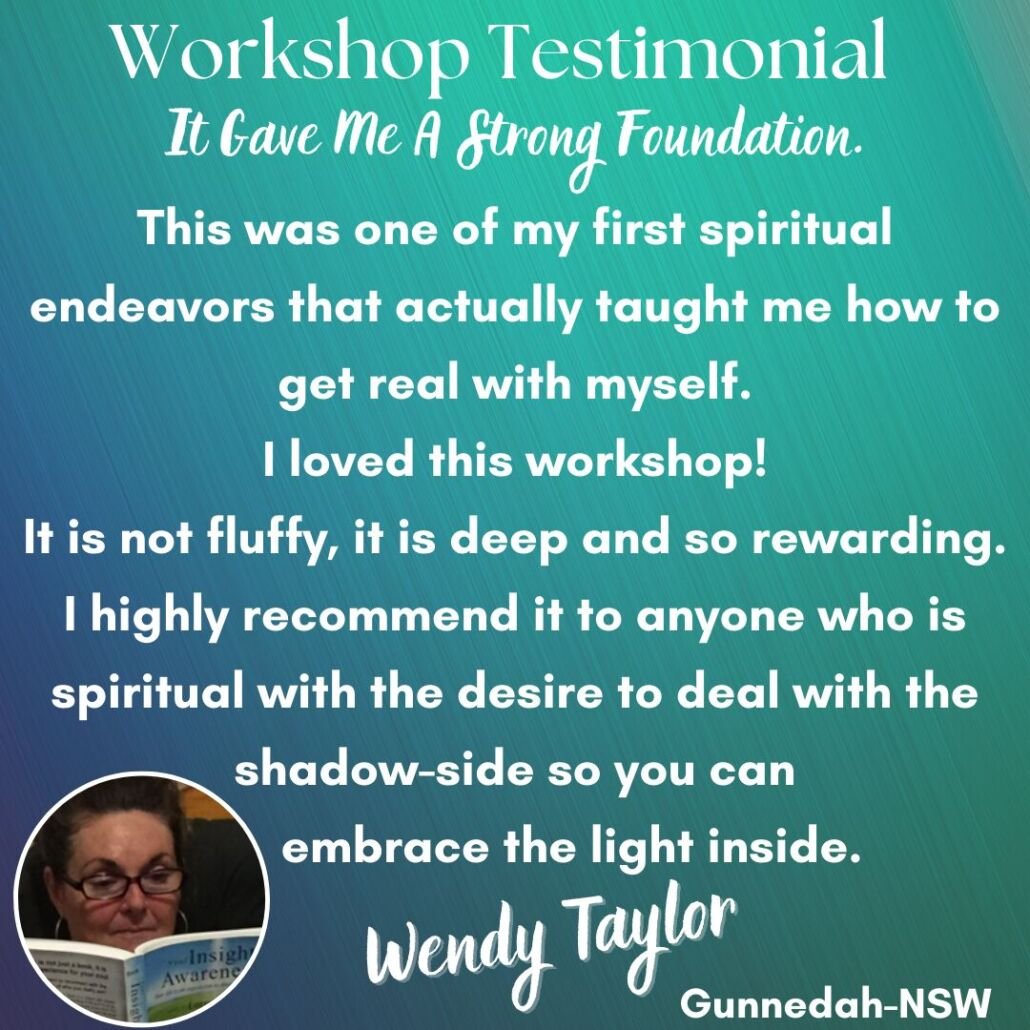 Testimonial for Lorraine Nilon conning with soul workshop