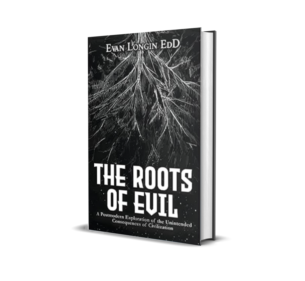 roots of a tree on Dr. Evan Longin'sbook cover 