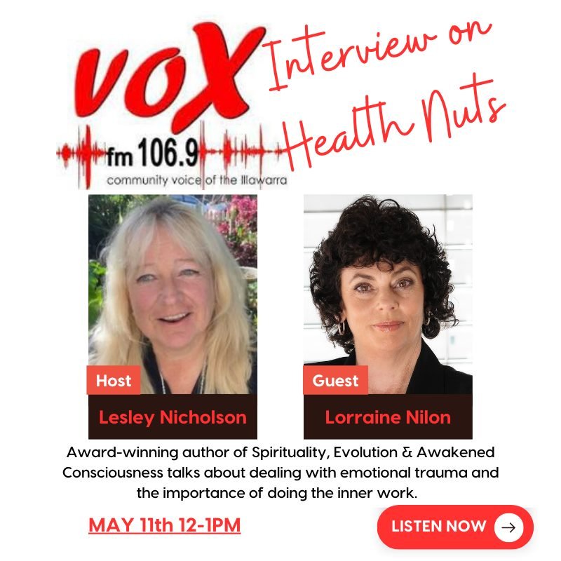 radio interview Guest Lorraine Nilon VOX Wollongong 106.9 fm