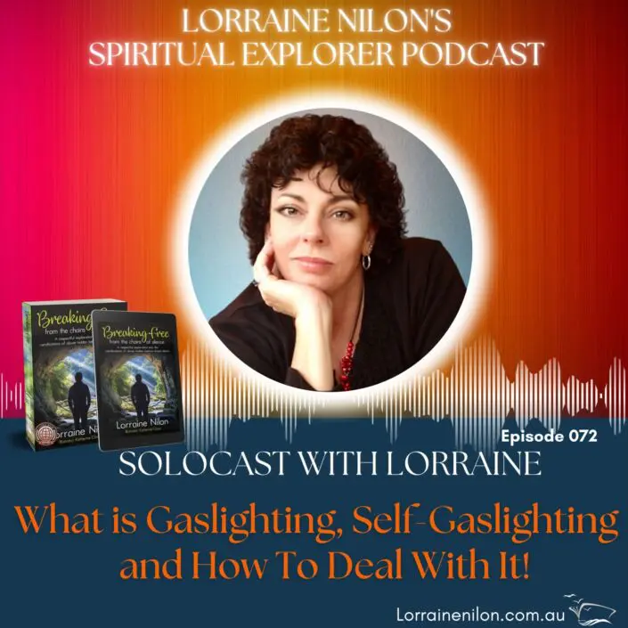 _indifference -Lorraine Nilon Photo of podcaster and self-help author Lorraine Nilon - topic What is gaslighting and how to deal with it.