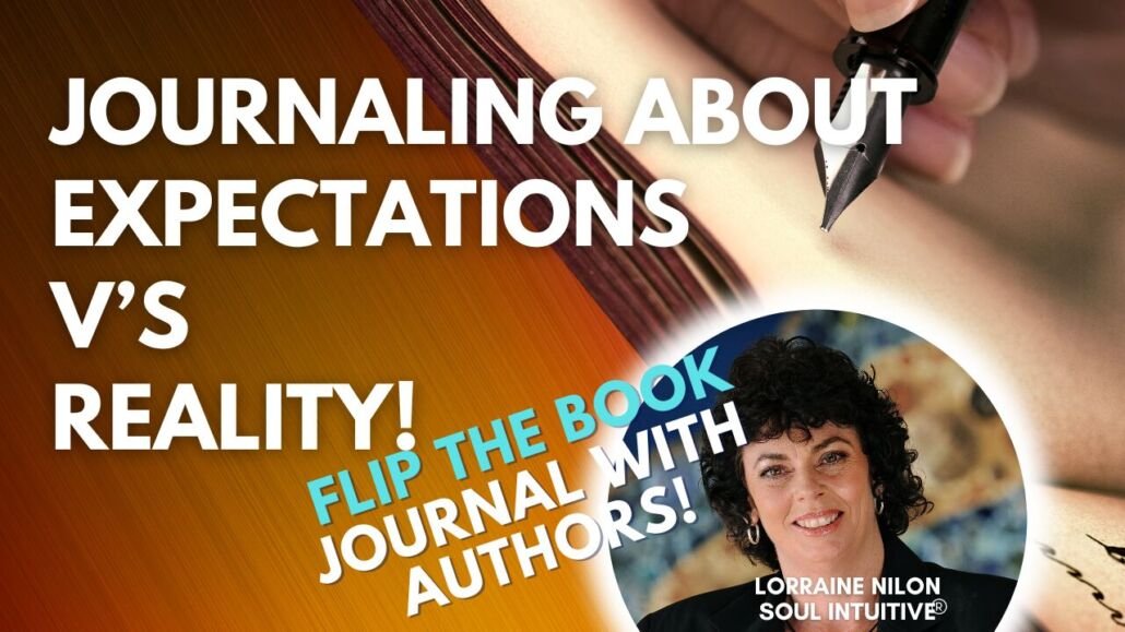 journaling - pen and journal with photo of Lorraine Nilon - Self-understanding for growth through journaling and self-reflection- WITH journal prompts 
